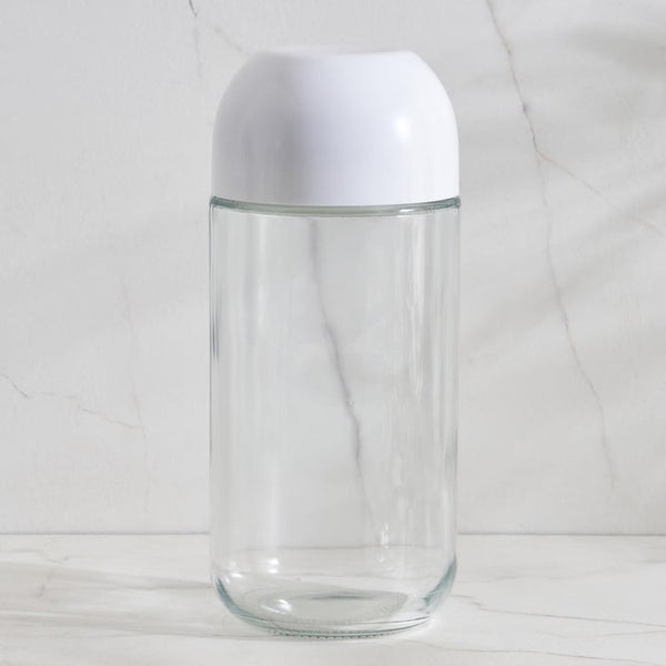 Set of 6 Glass Storage Jars - 800 ml