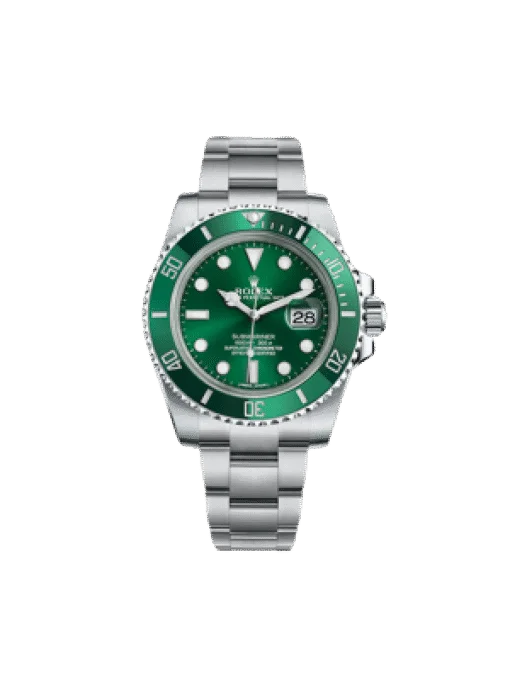 ROLEX SUBMARINE GREEN BAZELL 3 LIMITED EDITION WATCH
