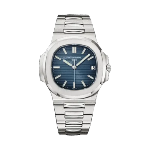 PATEK PHILIPPE 5711/1A BLUE DIAL STAINLESS STEEL WATCH