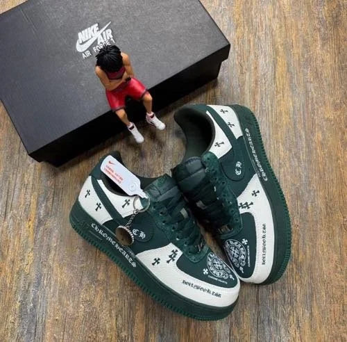 Nikee Air Force 1 Low Chrome Heart