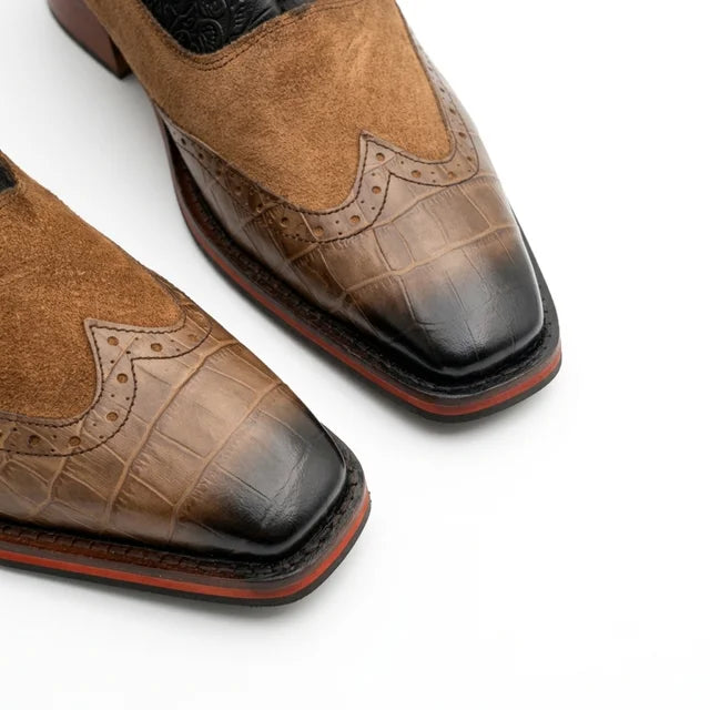 BROWN TOE HERITAGE CHELSEA