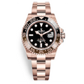 Rolex Root Beer Rose Gold Black Dial