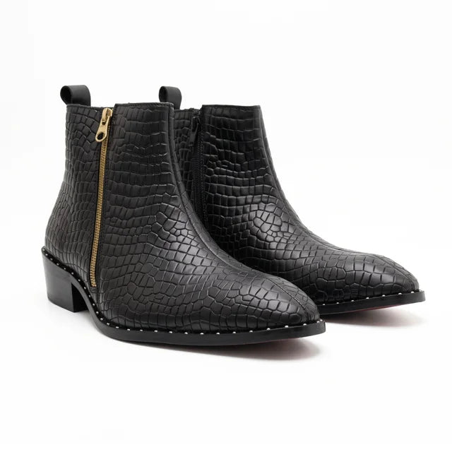 STUDS CROCO EMBOSSED CHELSEA (SCEC01)