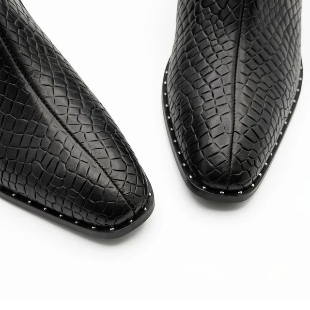 STUDS CROCO EMBOSSED CHELSEA (SCEC01)