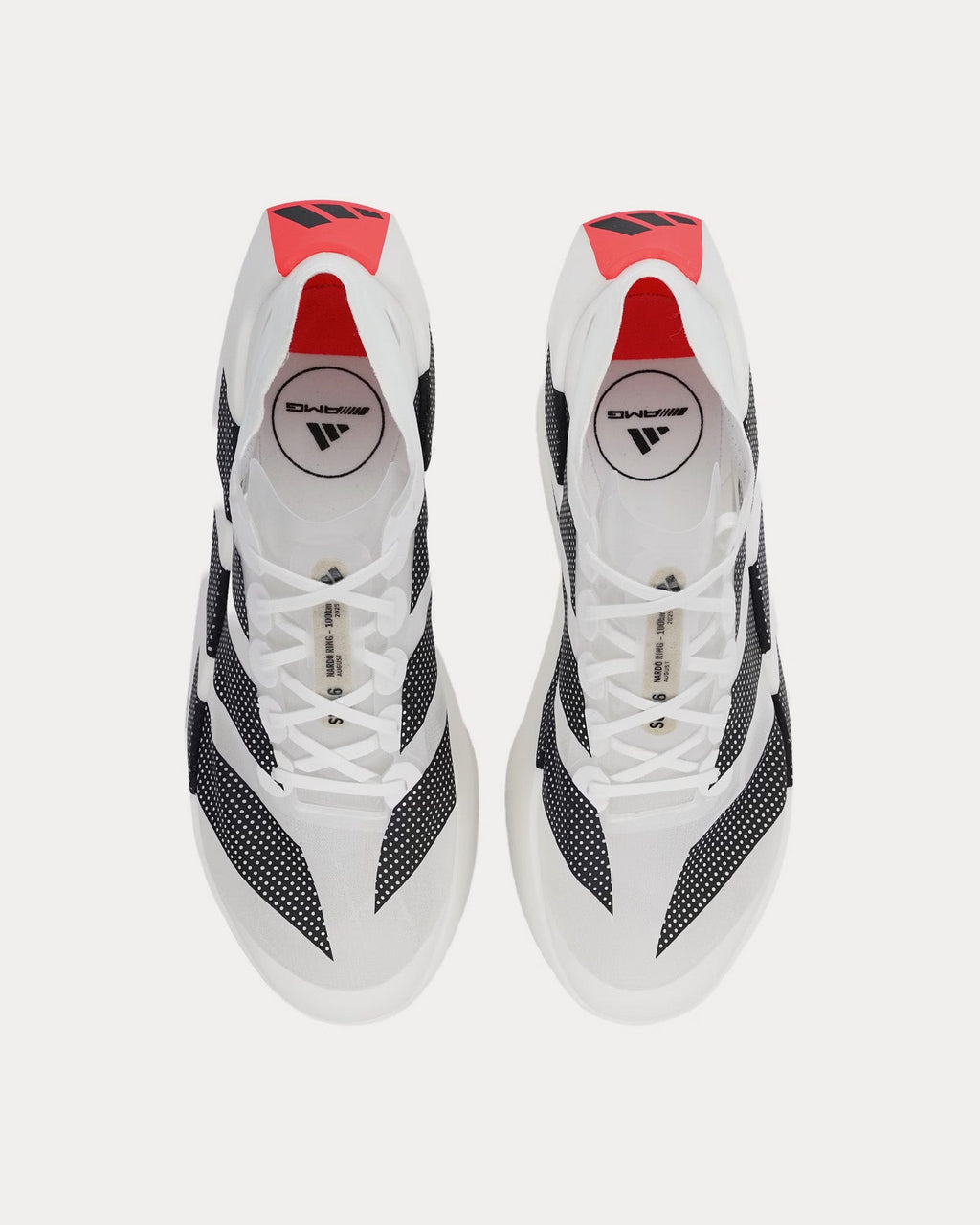 Adidas - Adizero Prime X EVO Cloud White / Core Black / Lucid RedRunning Shoes